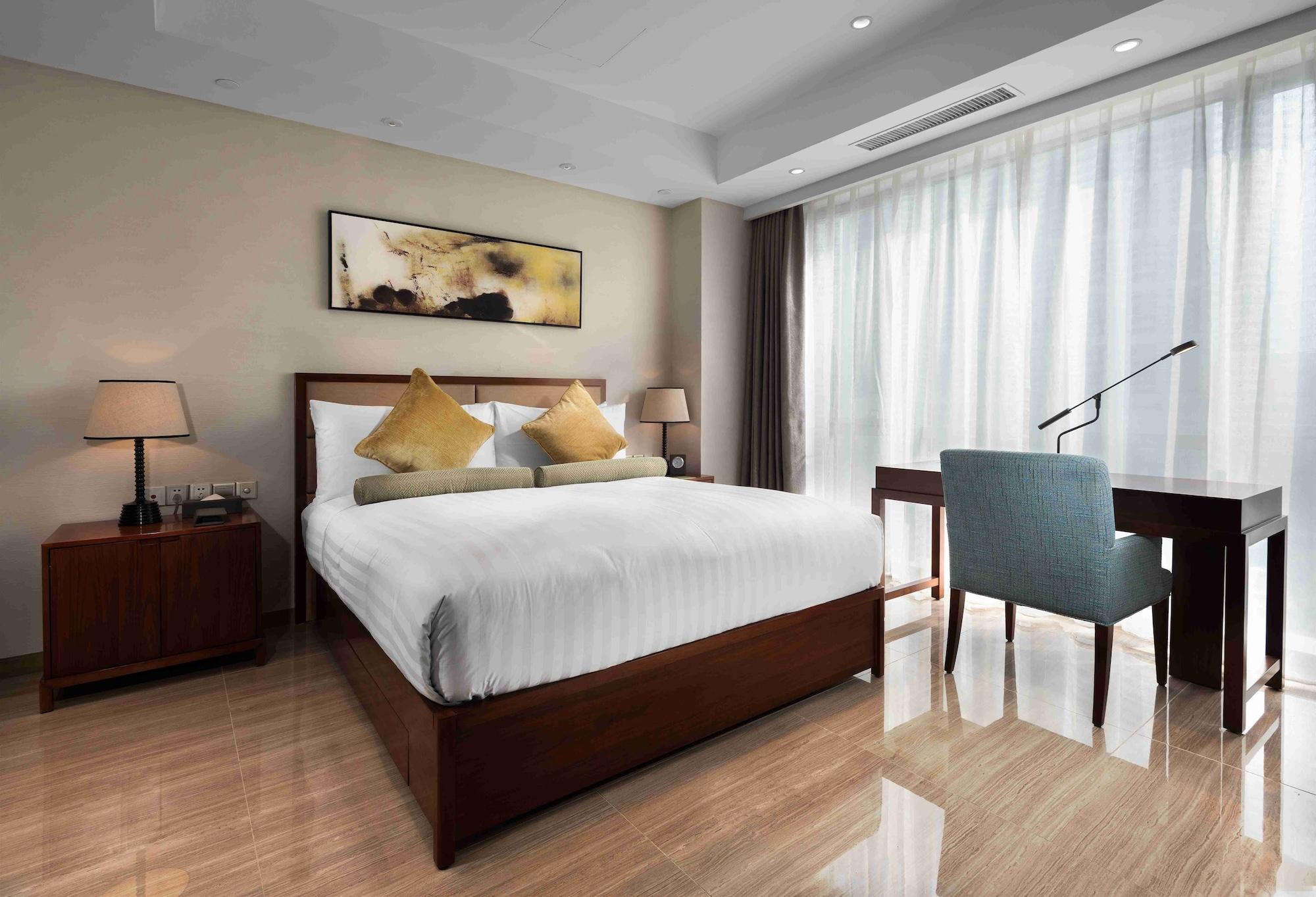 Oakwood Hotel & Residence Suzhou Сучжоу Экстерьер фото