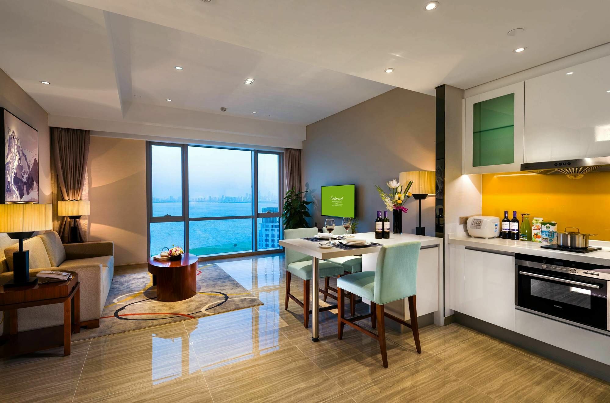Oakwood Hotel & Residence Suzhou Сучжоу Экстерьер фото